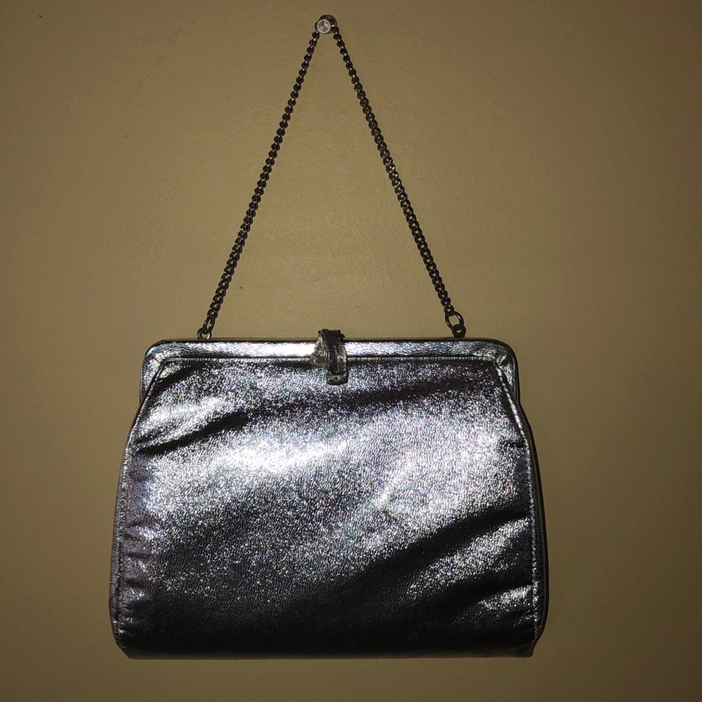 🌸Vintage Silver Cocktail Purse